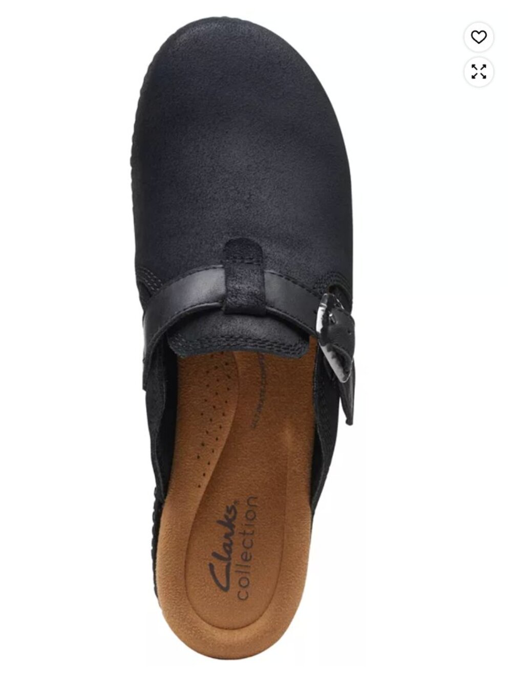 Clarks Collection Women’s Size 8.5 Paizlee Nora Slip-On Buckled Platform Clogs